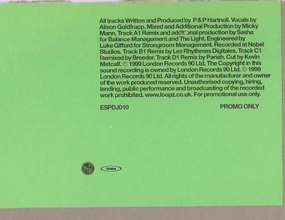 Orbital – Belfast / Nothing Left (2x12", FFRR, 1999) Image 3