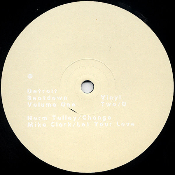 Various – Detroit Beatdown (Volume One) (3xLP, Third Ear Recordings, 2002) Image 6