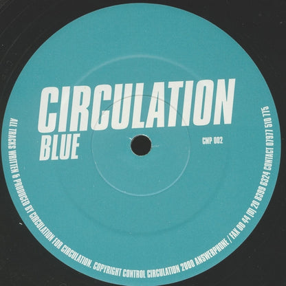 Circulation – Blue (12", Circulation, 1998) Front Cover