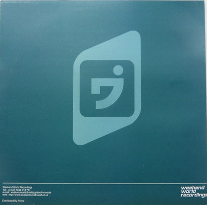 Kid Scientific – Fineline (12", Weekend World, 2000) Back Cover