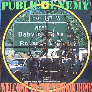 Public Enemy – Welcome To The Terrordome (12", Def Jam Recordings, 1990) Front Cover