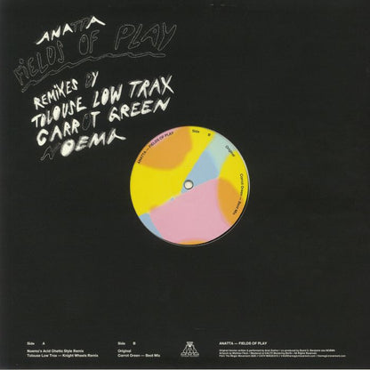 Anatta – Fields Of Play (12", limited, The Magic Movement, 2020) Back Cover