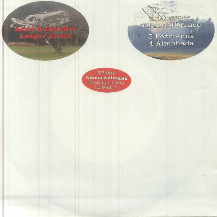 Andi Haslacher & Lutger Lonin – Anima Animales (7", Beatbude, 2025) Front Cover