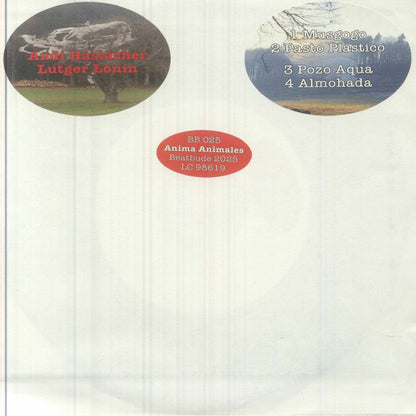 Andi Haslacher & Lutger Lonin – Anima Animales (7", Beatbude, 2025) Front Cover