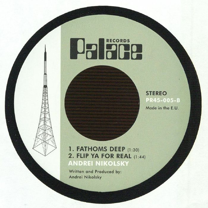 Andrei Nikolsky – Flight Of Fancy (7", Palace Records, 2026) Back Cover
