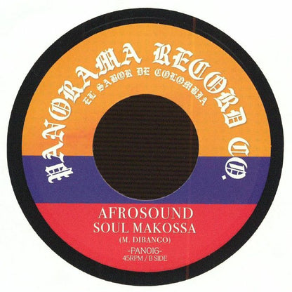 Andres Landero Y Su Conjunto / Afrosound – La Pava Congona / Soul Makossa (7", PANORAMA, 2026) Back Cover