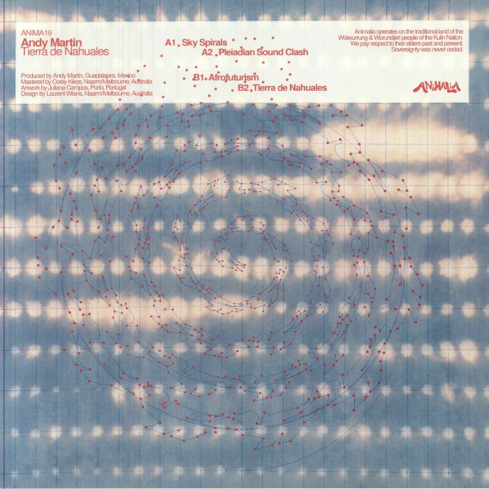 Andy Martin – Tierra de Nahuales (12", Animalia, 2026) Back Cover