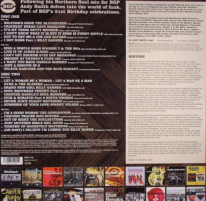 Andy Smith – Diggin' In The BGP Vaults (2xLP, BGP Records, 2008) Back Cover