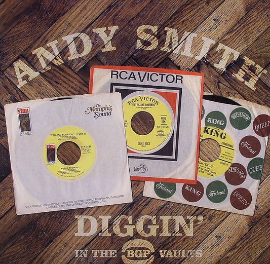 Andy Smith – Diggin' In The BGP Vaults (2xLP, BGP Records, 2008) Front Cover