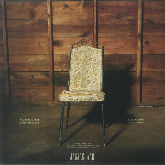Angel Olsen – Forever Means (12", Pink, Jagjaguwar, 2023) Back Cover