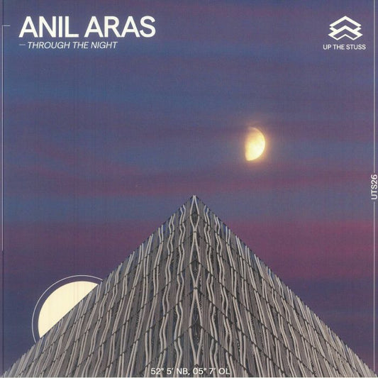 Anil Aras – Through The Night (12", Bone White, Up The Stuss, 2025) front cover
