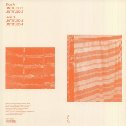 Anja Lauvdal & Joakim Heibø – All My Clothes (LP, Smalltown Supersound, 2025) back cover