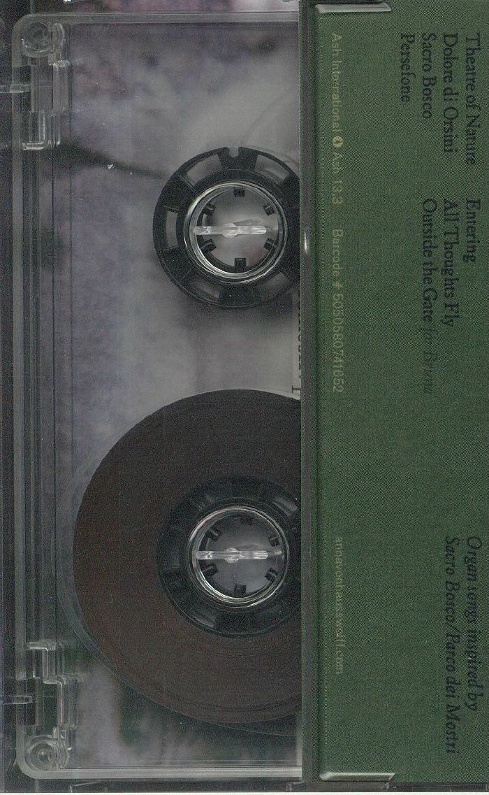 Anna von Hausswolff – All Thoughts Fly (Cassette, Ash International, 2020) Back Cover