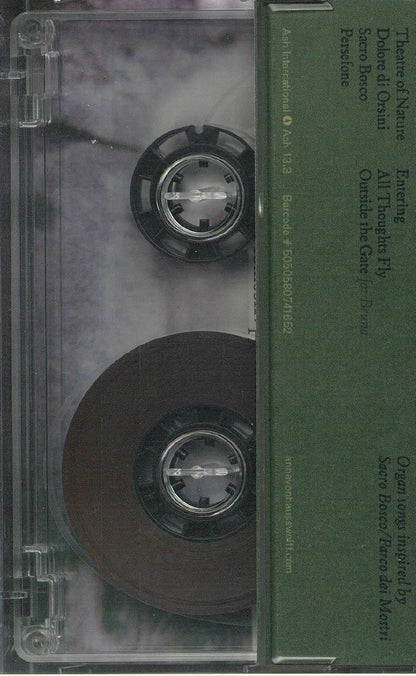 Anna von Hausswolff – All Thoughts Fly (Cassette, Ash International, 2020) Back Cover