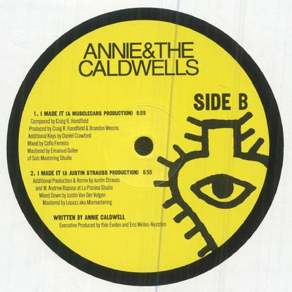 Annie & The Caldwells – Wrong / I Made It Remixes (12", Luaka Bop, 2026) Back Cover