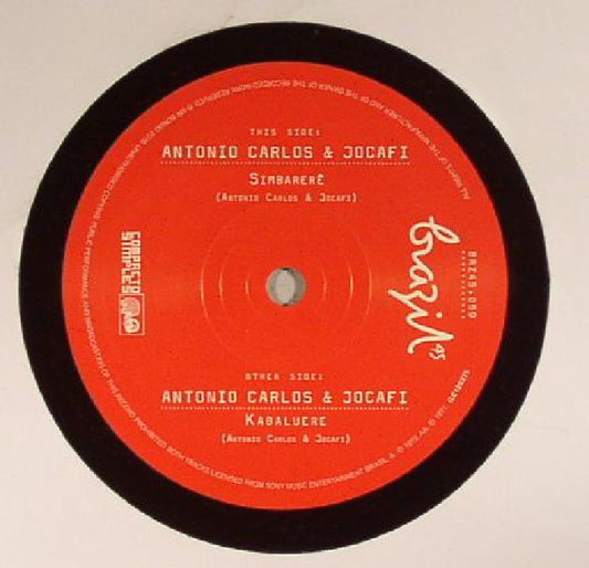 Antonio Carlos E Jocafi – Simbarerê  (7", Mr Bongo, 2023) front cover