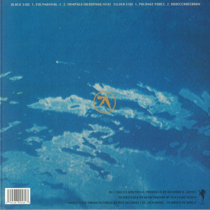 Aphex Twin – Xylem Tube EP (12", R & S Records, 2025) back cover