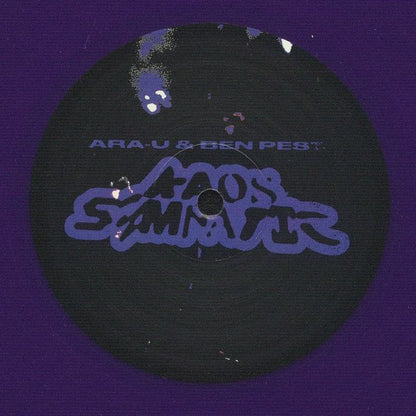 Ara-U & Ben Pest – Kaos Sympatik (12", Purple, No Static / Automatic, 2025) front cover