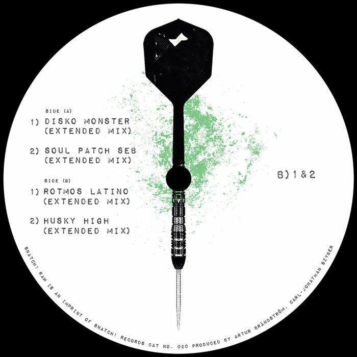 Ari Bald / Cj Scott – Dart 2 Da Heart EP (12", Snatch Raw, 2026) Back Cover