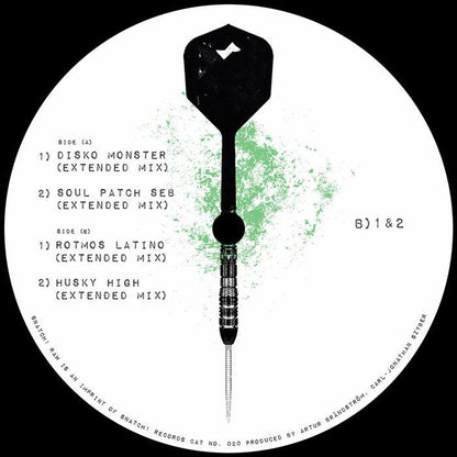Ari Bald / Cj Scott – Dart 2 Da Heart EP (12", Snatch Raw, 2026) Back Cover