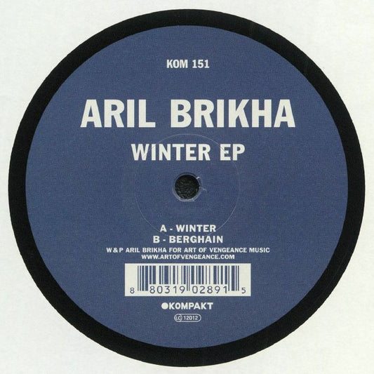 Aril Brikha – Winter EP (12", Kompakt, 2007) Front Cover