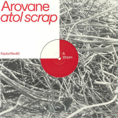Arovane – Atol Scrap (2xLP, Clear, Keplar, 2026) Front Cover