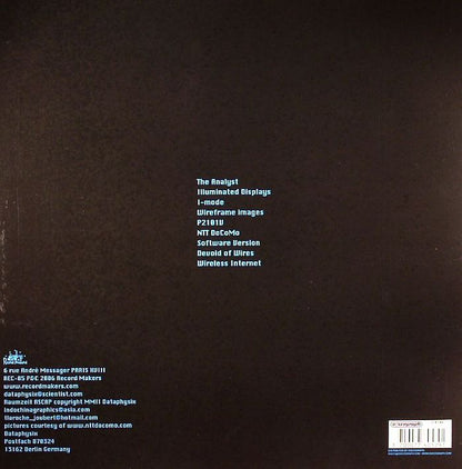 Arpanet – Wireless Internet (2x12", Record Makers, 2002) Back Cover