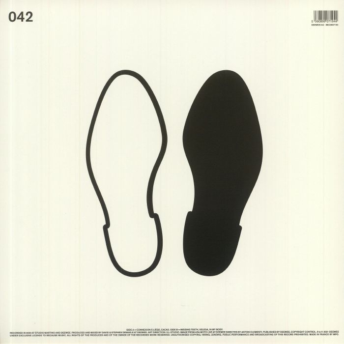 Asa Moto – Martino (12", Deewee, 2021) Back Cover