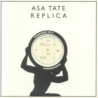 Asa Tate – Replica (12", Rhythm Section International, 2025) Front Cover