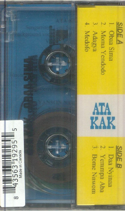 Ata Kak – Obaa Sima (Cassette, Awesome Tapes From Africa, 2025) Back Cover