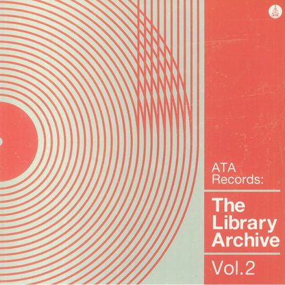 ATA Records – The Library Archive Vol. 2 (LP, Crystal Clear, ATA Records, 2021) Front Cover