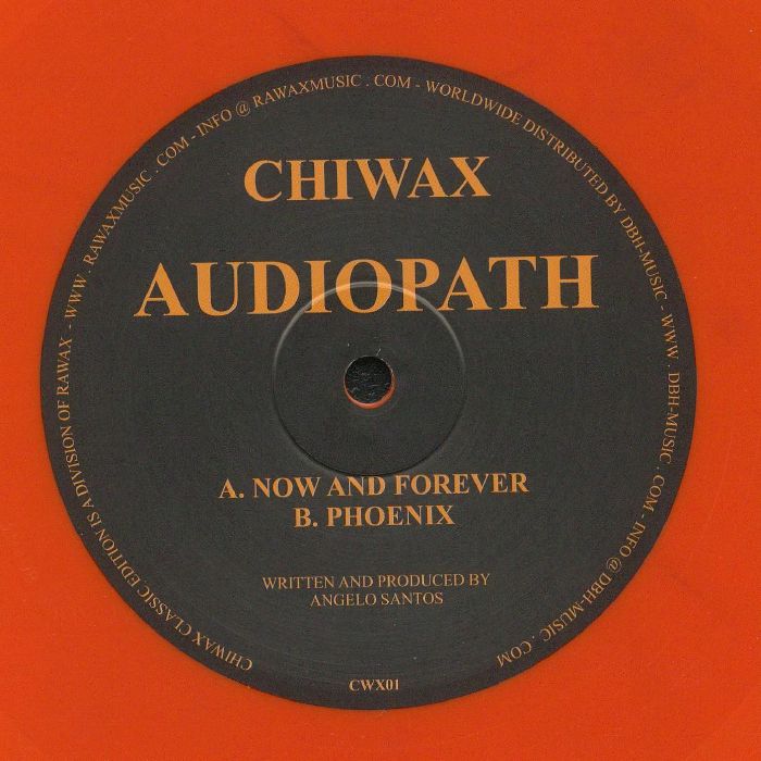 Audiopath – Now And Forever EP (10", Chiwax, 2022) Back Cover