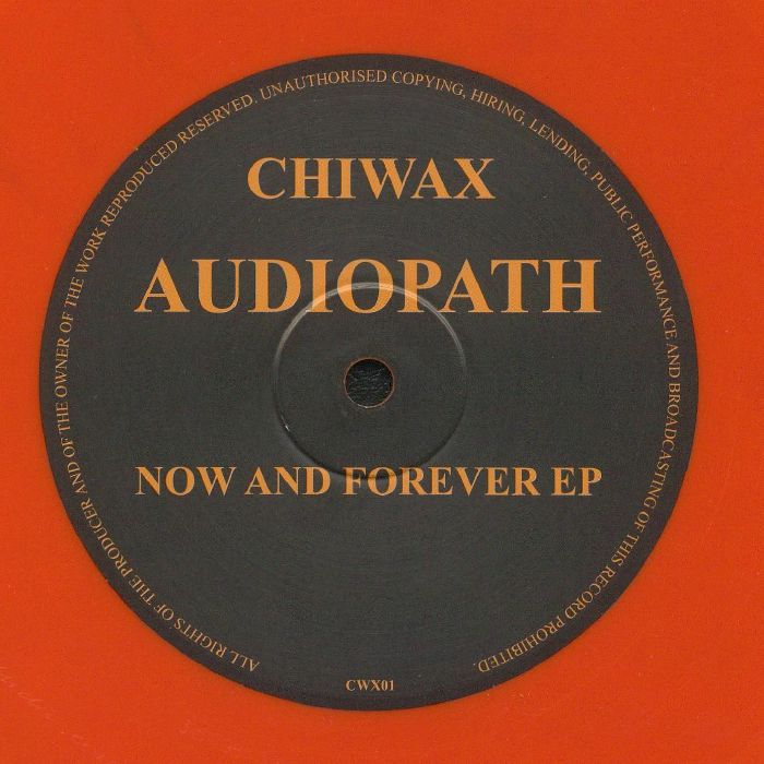 Audiopath – Now And Forever EP (10", Chiwax, 2022) Front Cover