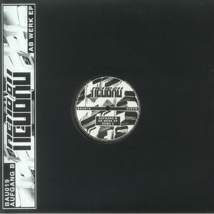 Aufgang B – Ab Werk EP (12", Neubau, 2023) Front Cover