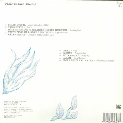 Auntie Flo / Various – Plants Can Dance (LP, white 26 page booklet, A State Of Flo, 2026) Back Cover