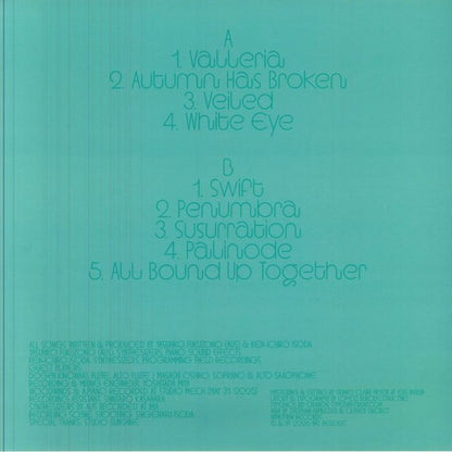 Aus Isoda – Interwoven (LP, Transparent Sea Green, We Release Whatever The Fuck We Want Records, 2026) Back Cover