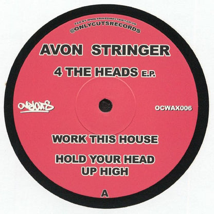 Avon Stringer / Jeremy Joshua – 4 The Heads EP (12", Only Cuts, 2026) Front Cover