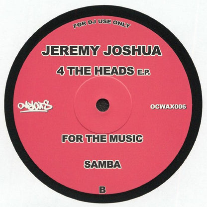 Avon Stringer / Jeremy Joshua – 4 The Heads EP (12", Only Cuts, 2026) Back Cover