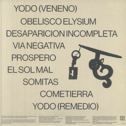 Aylu – Fobia (12", Other People, 2025) Back Cover