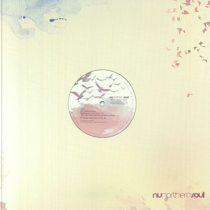 B.J. Smith – Dedications To The Greats Four (LP, NuNorthernSoul, 2025) Front Cover