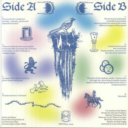 Babau – The Sludge Of The Land (LP, Impatience, 2025) Back Cover