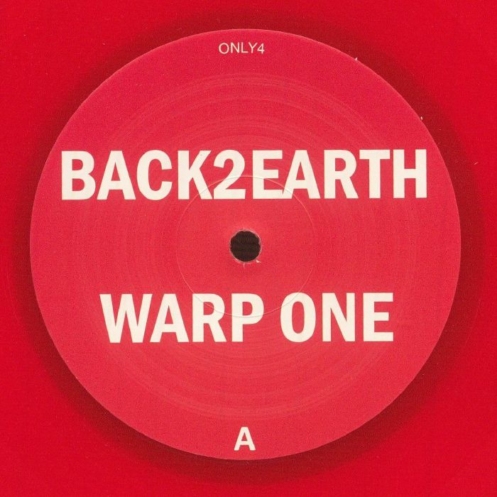 Back 2 Earth Woolph – Warp One / Ume2me (12", Red, Only One Music, 2026) Front Cover