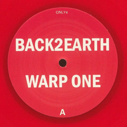 Back 2 Earth Woolph – Warp One / Ume2me (12", Red, Only One Music, 2026) Front Cover