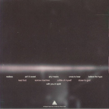 Balance And Composure – With You In Spirit (LP, Pink, Memory Music, 2024) Back Cover