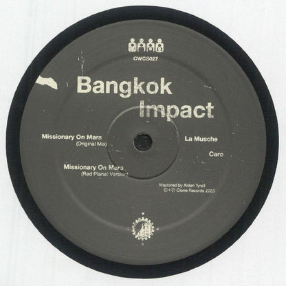 Bangkok Impact – Missionary On Mars (12", Clone West Coast Series, 2025) Front Cover
