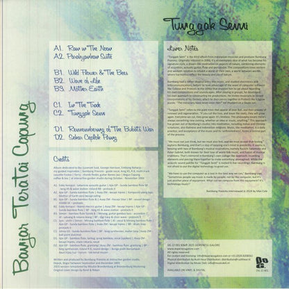 Banjar Teratai Capung – Tunggak Semi (2xLP, Dopeness Galore, 2025) Back Cover