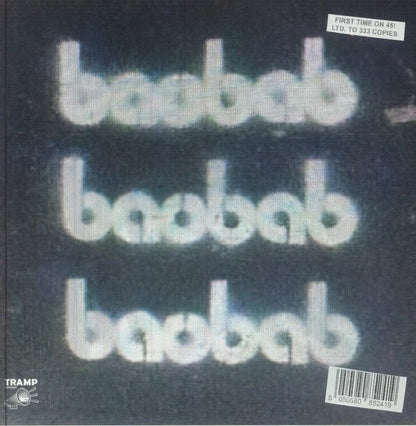 Baobab – Keine Nummer (7", Tramp Records, 2025) Back Cover