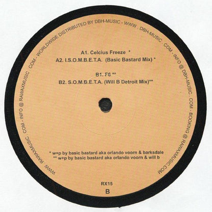 Basic Bastard – Detroit EP (12", Rawax, 2026) Back Cover