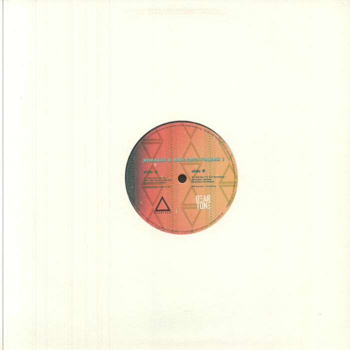 Bearface – Remakes & Raw Cuts Volume 1 (12", Beartone Records, 2025) Back Cover