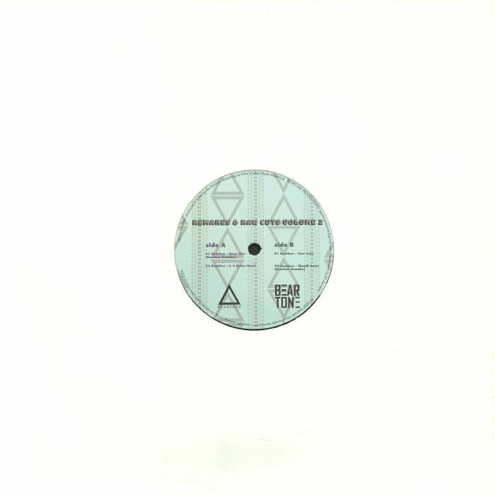 Bearface – Remakes & Raw Cuts Volume 2 (12", Beartone Records, 2025) Back Cover